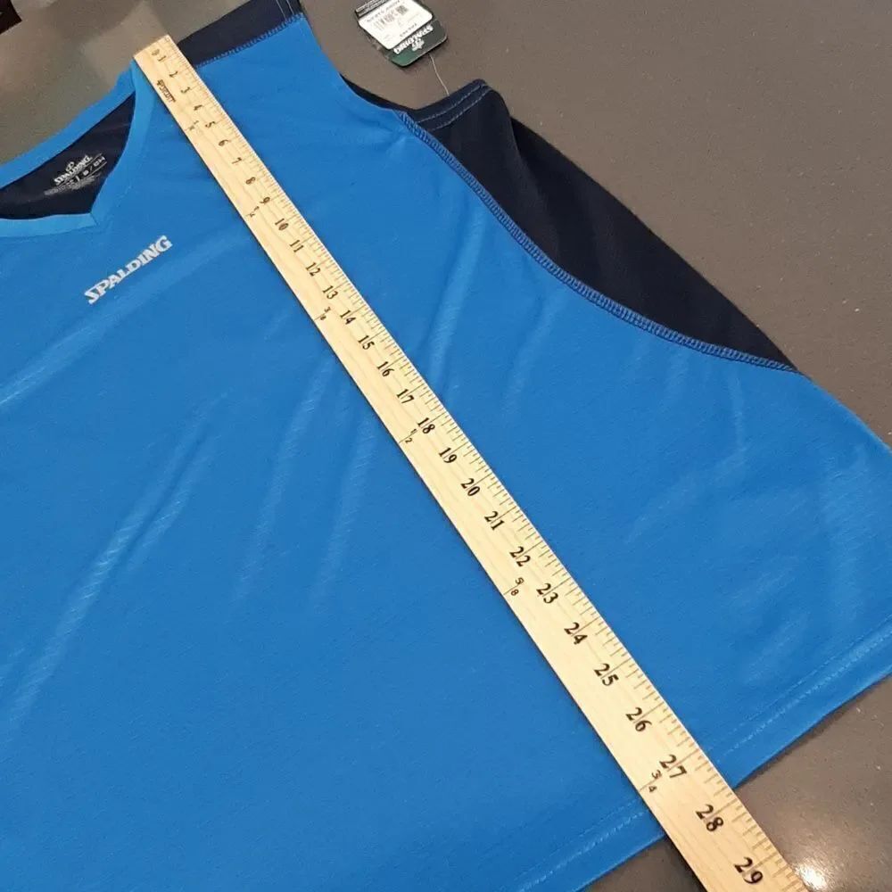 Spalding Blue Athletic Tank - Picture 8 of 8